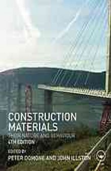 Construction materials : their nature and behaviour