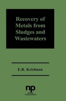 Recovery of Metals from Sludges and Wastewaters (Pollution Technology Review) (No. 207)
