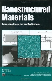 NANOSTRUCTURED MATERIALS Processing Properties and Potential Applications