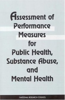 Assessment of Performance Measures for Public Health, Substance Abuse, and Mental Health  