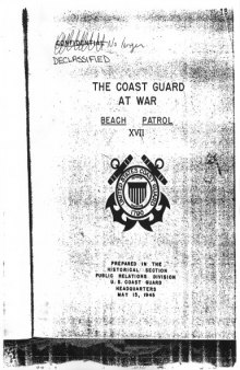 Prints in the sand : the U.S. Coast Guard Beach Patrol in World War II