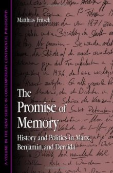 The promise of memory : history and politics in Marx, Benjamin, and Derrida