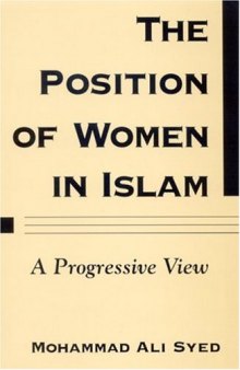 The position of women in Islam: a progressive view