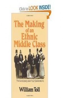 The Making of an Ethnic Middle Class: Portland Jewry over Four Generations