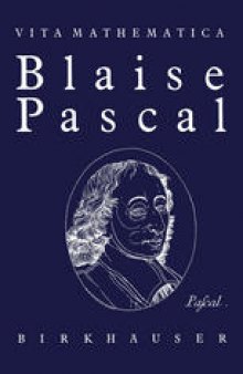 Blaise Pascal 1623–1662
