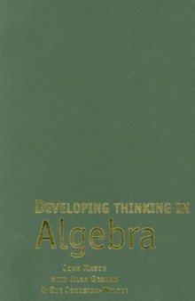 Developing Thinking in Algebra 