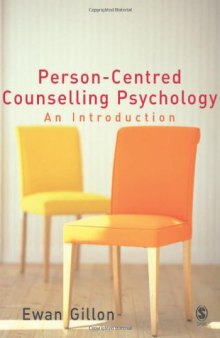 Person-Centred Counselling Psychology: An Introduction