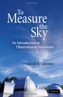 To measure the sky: An introduction to optical observational astronomy