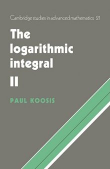 The Logarithmic Integral 2