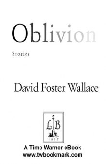 Oblivion Stories
