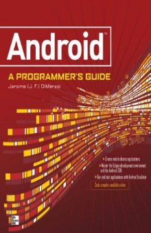 Android: A Programmers Guide