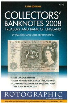 Collectors Banknotes 2008 Treasury and Bank of England