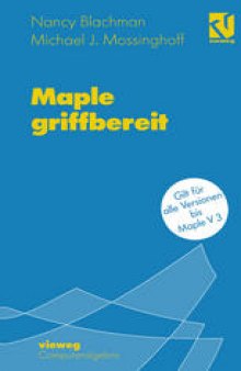 Maple griffbereit: Alle Versionen bis Maple V 3