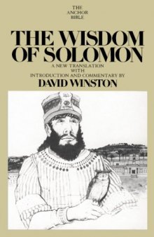 The Wisdom of Solomon: A New Translation with Introduction and Commentary  