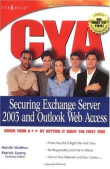 CYA: Securing Exchange Server 2003 & Outlook Web Access