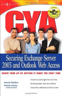 CYA: Securing Exchange Server 2003 & Outlook Web Access