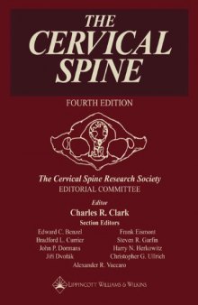 The Cervical Spine: The Cervical Spine Research Society Editorial Committee  