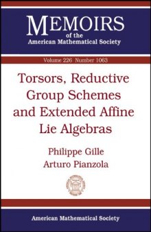 Torsors, reductive group schemes and extended affine Lie algebras
