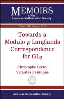 Towards a Modulo p Langlands Correspondence for GL2