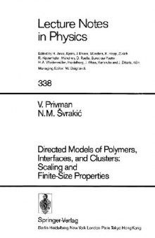 Directed Models of Polymers, Interfaces, and Clusters: Scaling and Finite-Size Properties