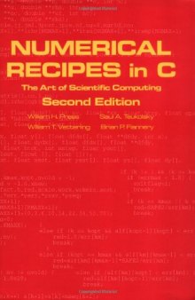 Numerical Recipes in C book set: Numerical Recipes in C: The Art of Scientific Computing, Second Edition  