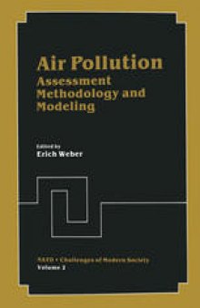 Air Pollution: Assessment Methodology and Modeling