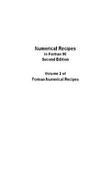 Numerical recipes in parallel Fortran