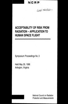 Acceptability of Risk From Radiation - Human Spaceflight