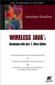 Wireless Java: Developing with J2ME