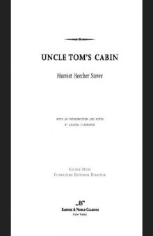 Uncle Tom's Cabin (Barnes & Noble Classics Series)   