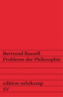 Probleme der Philosophie