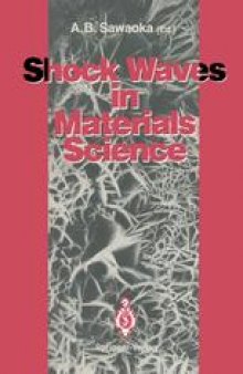 Shock Waves in Materials Science