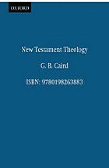 New Testament theology