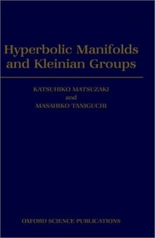 Hyperbolic manifolds and Kleinian groups
