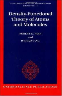 Density-functional theory of atoms and molecules