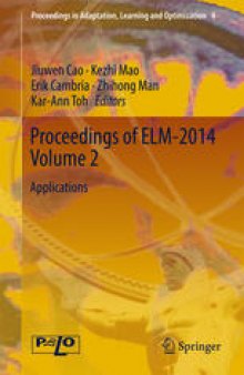 Proceedings of ELM-2014 Volume 2: Applications