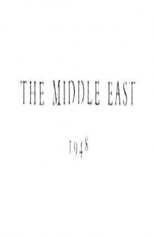 The Middle East (A Political and Economic Survey)