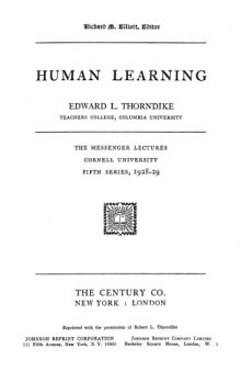 Human Learning  