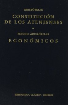 Constitucion de los atenienses economicos / Constitution of Economic Athenians