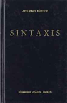 Sintaxis / Syntax