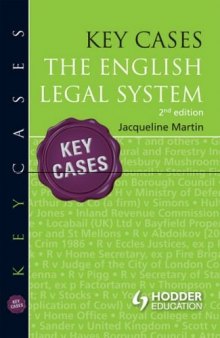 Key Cases: The English Legal System  