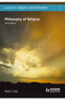 Access to Religion and Philosophy. Philosophy of Religion