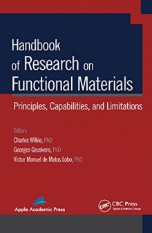 Handbook of Research on Functional Materials: Principles, Capabilities and Limitations