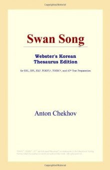 Swan Song (Webster's Korean Thesaurus Edition)