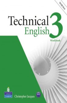 Technical English Level 3 Workbook with Audio CD and Answer Key