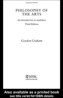 Philosophy of the Arts: An Introduction to Aesthetics