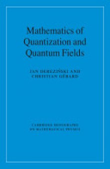 Mathematics of Quantization and Quantum Fields