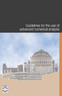Guidelines for the Use of Advanced Numerical Analysis