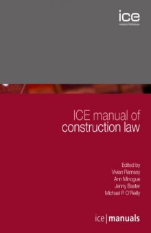 ICE manual of construction law