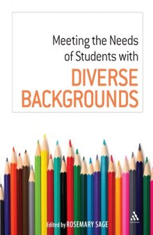 Meeting the Needs of Students with Diverse Backgrounds